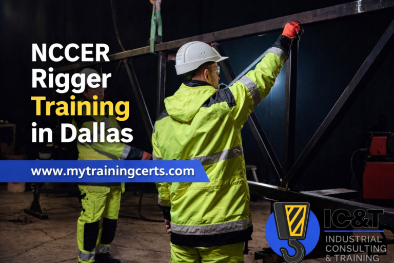 NCCER rigger training in Dallas