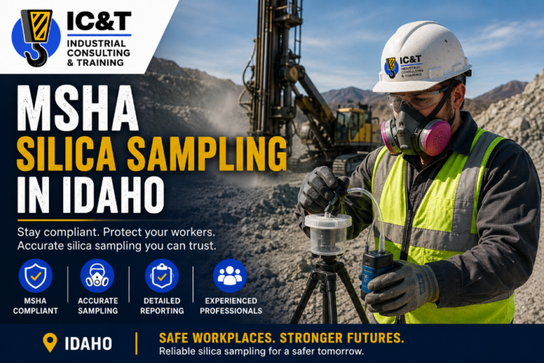MSHA Silica Sampling in Idaho