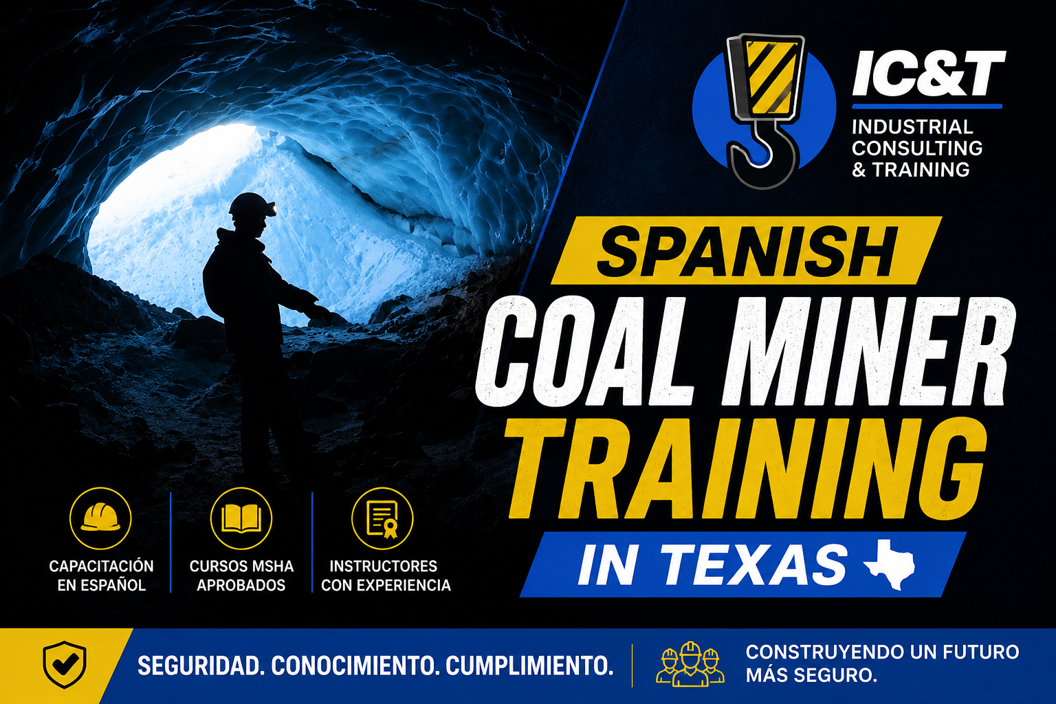 Spanish Coal Miner training in Texas